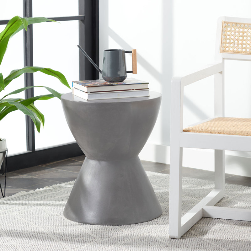 Daima End Table, Dark Gray