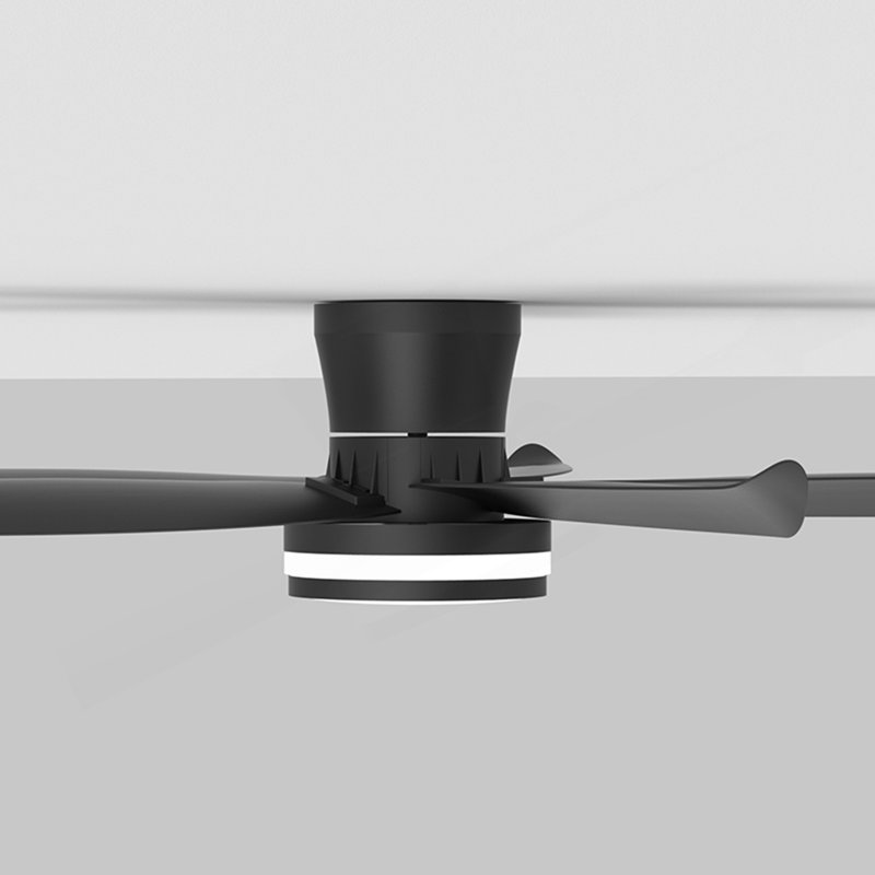 Ventilateur de plafond à 4 pales 42 pouces à 5 flux d'air haut débit facile à installer
