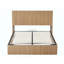 Structure de lit relevable, lignes courbes ondulées en bois, rangement hydraulique / aucun sommier nécessaire-207285098-207285100