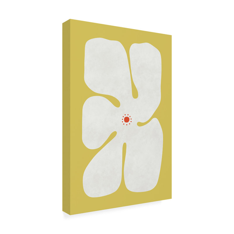 Art sur toile Coquelicot Amini54, 12" H x 19" W