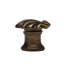Aphrodite small shell knobin Gilded Mercury-1902911272