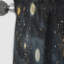 Or abstrait et constellation noire - Rideau occultant abstrait à collages - 1 panneaux-35992190