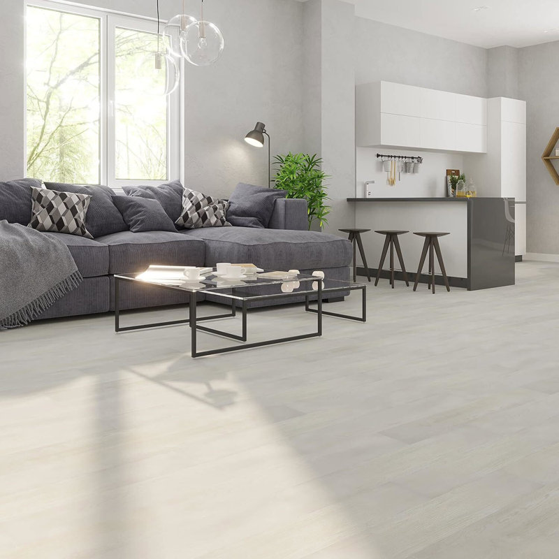 36pcs 54sq.ft Vinyl Floor Tiles-Peel & Stick Adhesive Flooring Wood Look Planks