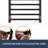 12 Bars Straight Electric Towel Warmer Wall Mounted 3 Working Modes-105702999
