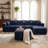 Kapellen 4 - Piece Upholstered Boneless Modular Sectional-209368486-205815469