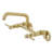 Kingston Brass Concord Double-Handle 2-Hole Wall-Mount Bridge Kitchen Faucet-49495300