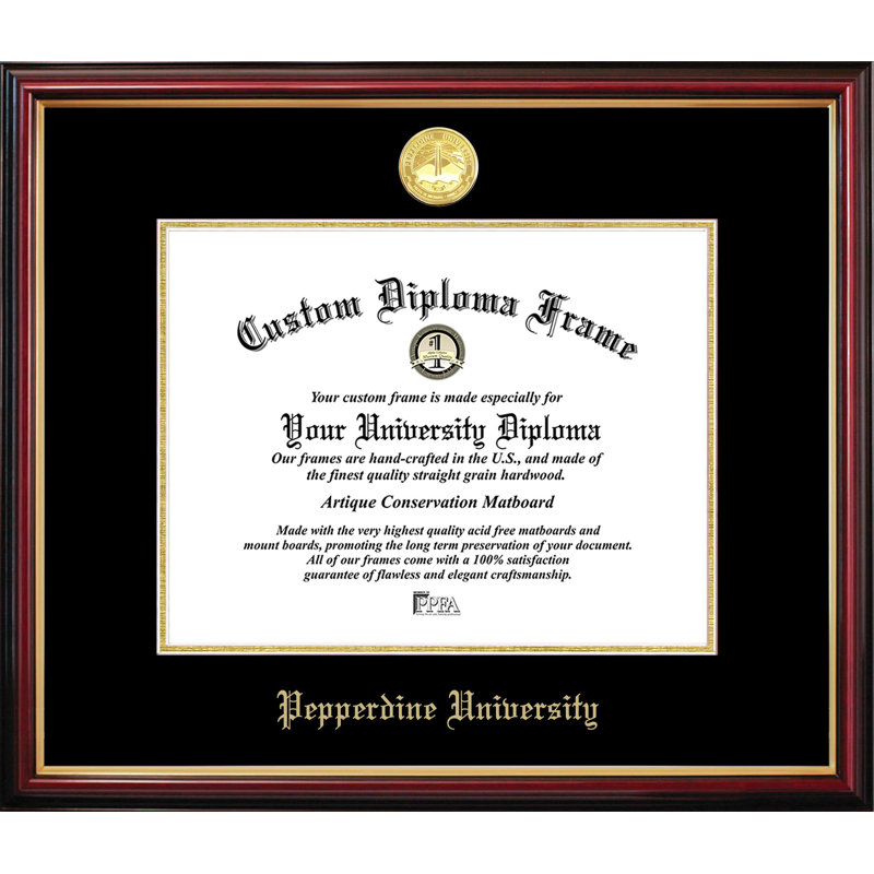 Cadre de diplôme UC, Berkeley Petite, L 11 po x H 8,5 po, NCAA Cal Berkeley
