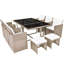 Ensemble de conversation modulaire avec coussins Stockport-1087466337