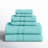 Ensemble de serviettes douces en coton à 100 % de six articles Amoy-303893640