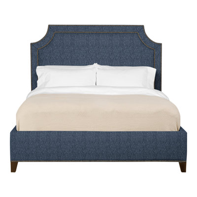 Audrey/Asher Upholstered Maple Standard Bed