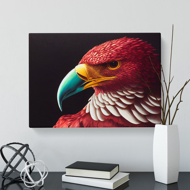 Great Eagle Bird - Wrapped Canvas Print, 35cm H x 50cm W x 3cm D