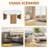 Modern Hexagonal Coffee Table