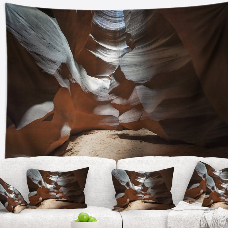Tapisserie «Landscape Antelope Canyon» à l'intérieur, H 78 po x l 92 po
