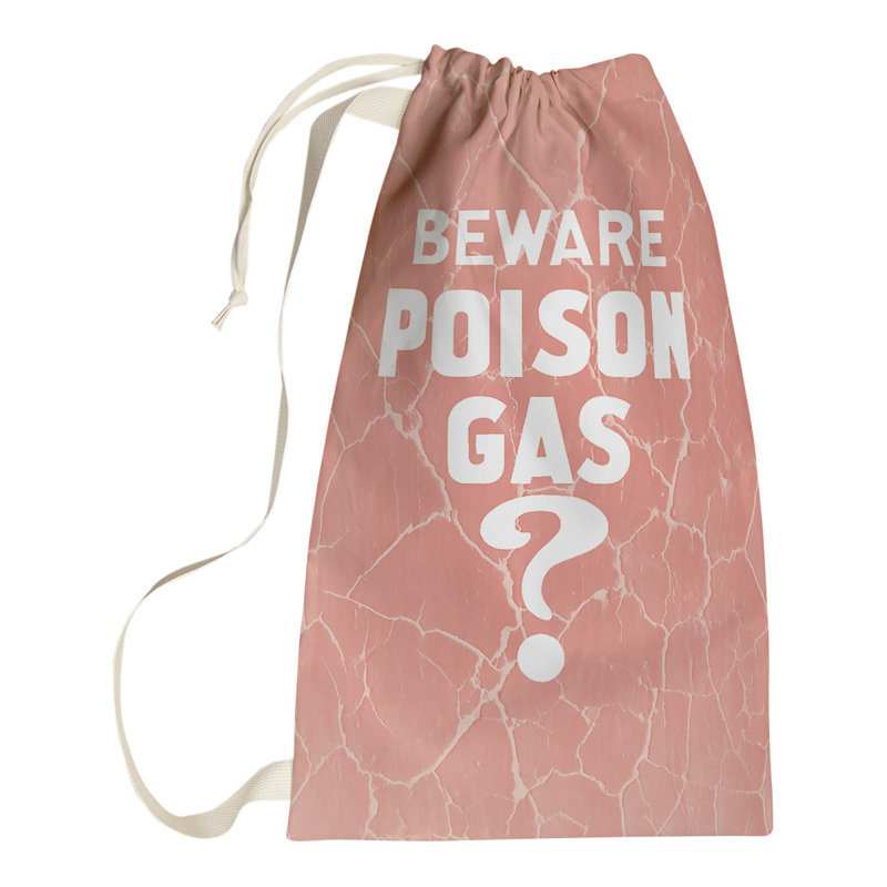 Sac à linge anti-fumée rétro war, Petit (H 64 po x l 20 po x P 1,5 po)