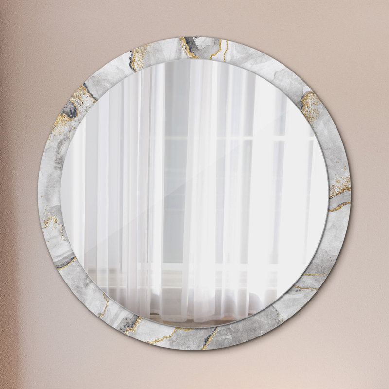 Huldar Glass Flat Wall Mirror