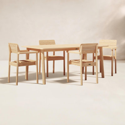 Sigrid 71" Patio Dining Set