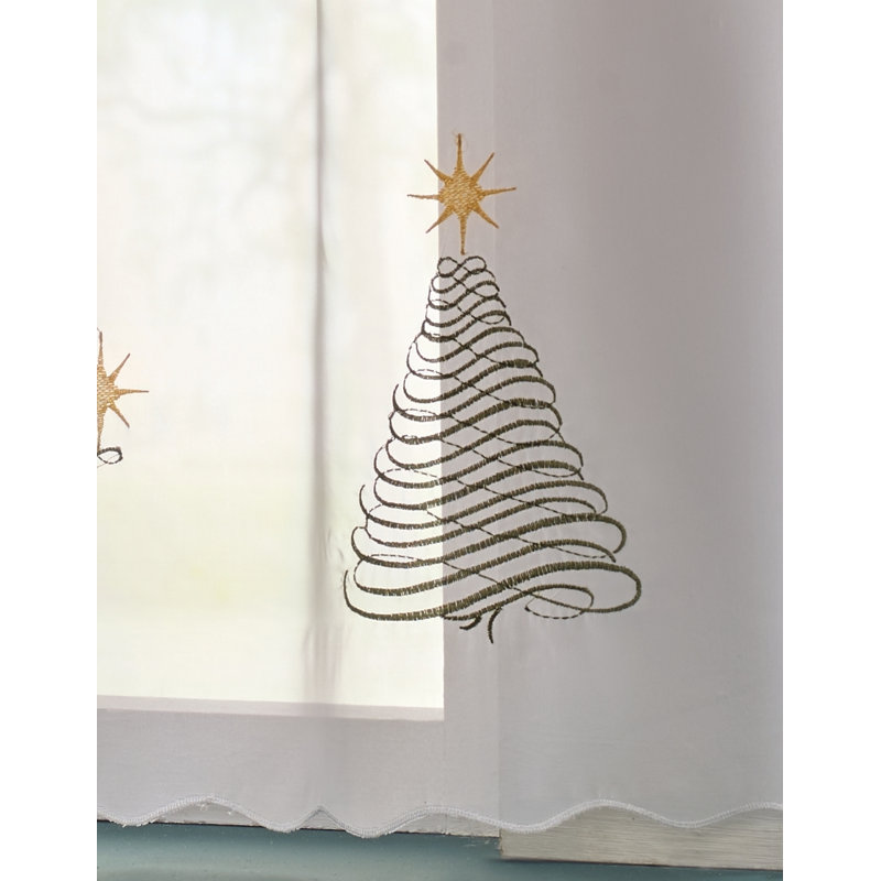 Macedonia Semi Sheer Curtain, 149 W x 60 D cm