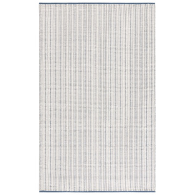 909 Hand Woven Cotton/Wool Striped Rug 