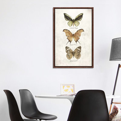 Butterflies IV by Mike Koubou - Print on Canvas