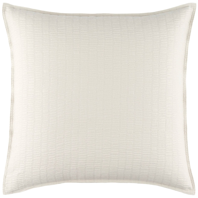 Roark Matelasse Sham, Euro, Plaster
