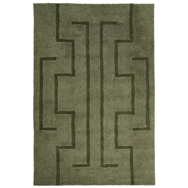 Tapis en laine Gearhart, Rectangle 6 pi x 9 pi