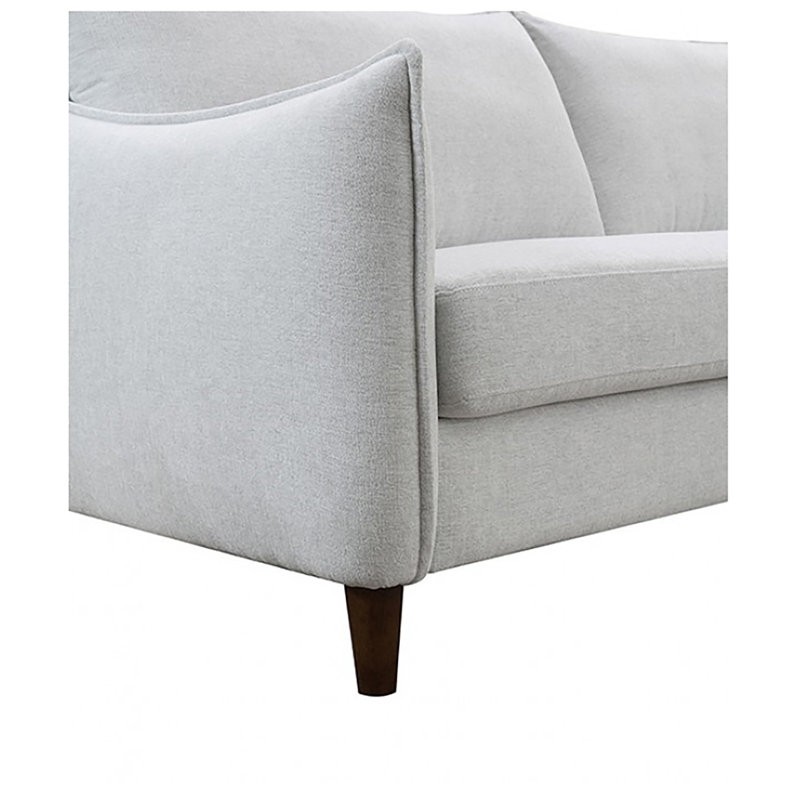 Vigue Loveseat, Light Gray