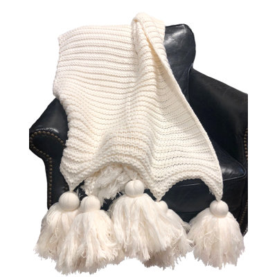 Knitted Throw Blanket