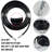 Sewer Jetter Kit for Pressure Washer 150FT, Drain Cleaner Hose 1/4 Inch NPT, 4000 PSI-124586312