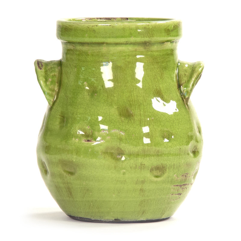 Handcrafted Table Vase 1, Green