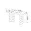 Bureau multifonctionnel Creative Brown-129453538