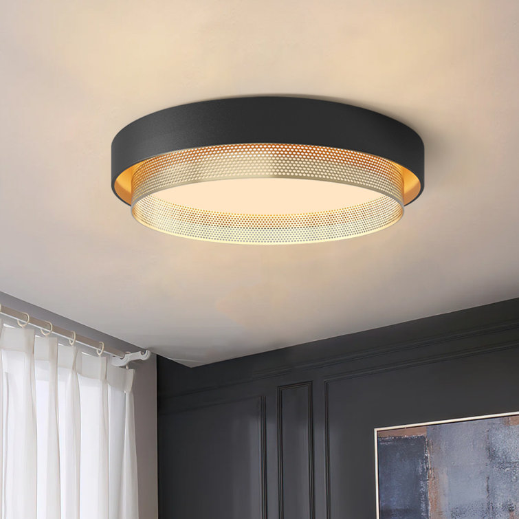 Pesach LED Tiered Round Flush Mount