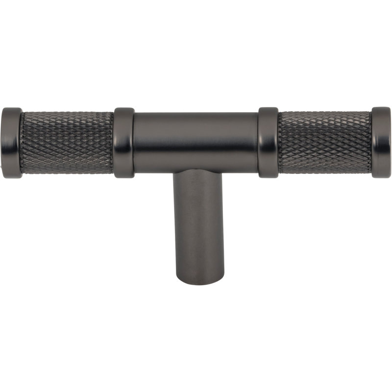 Burnham T-Knob 3 Inch, Ash Gray