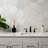 Iona Mist Hexagon 8 in. x 9 in. Polished Marble Floor and Wall Tile
