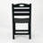 Set Of 2 All-Weather HDPE Armless Outdoor Dining Chairs,  For Patio And Backyard Use-1962676361