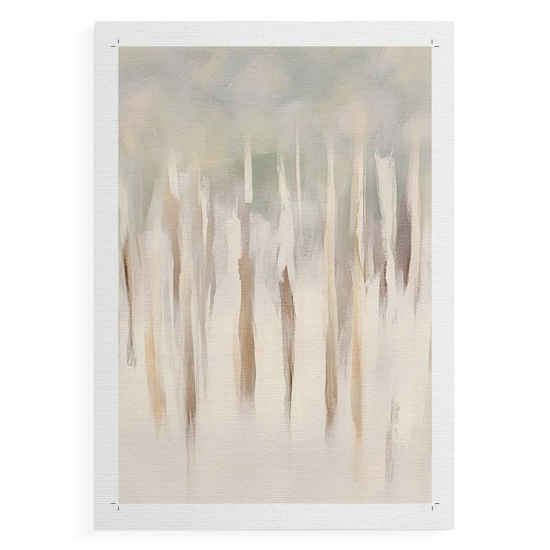 Série ABSTRACT DCC-XXV - Impression sur toile seulement - NON-CADRE, H 18 po x l 12 po