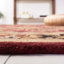 Tapis rouge / noir en laine touffeté à la main Cranmore-19260373