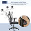 Chaise de travail ergonomique en filet Dilkon
