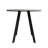 Versatile Circular Dining Table with Industrial Appeal for Various Settings