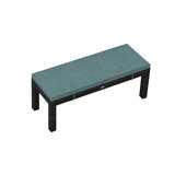 Urbana Outdoor Dining Bench