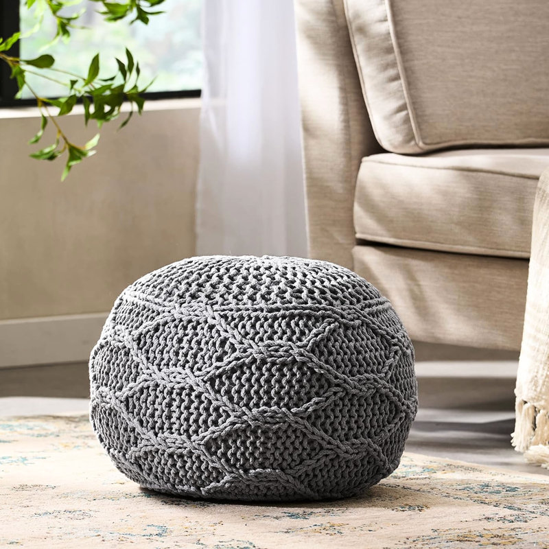 Repose-pieds gris Modern Modern