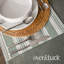 Over&Back Woven Striped Placemats, Set of 4-101293282