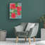 «Three Hummingbirds and Hibiscus Flowers» par Sofya Mikeworth - impression sur toile tendue-426546598