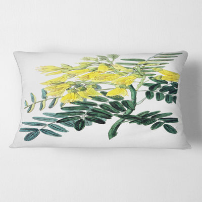 Housse de coussin rectangulaire et insert Flower II