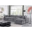 Hinesh Velvet L-Shaped Sectional Reversible-87141409