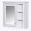 Armoire de rangement à pharmacie avec miroir-117887701
