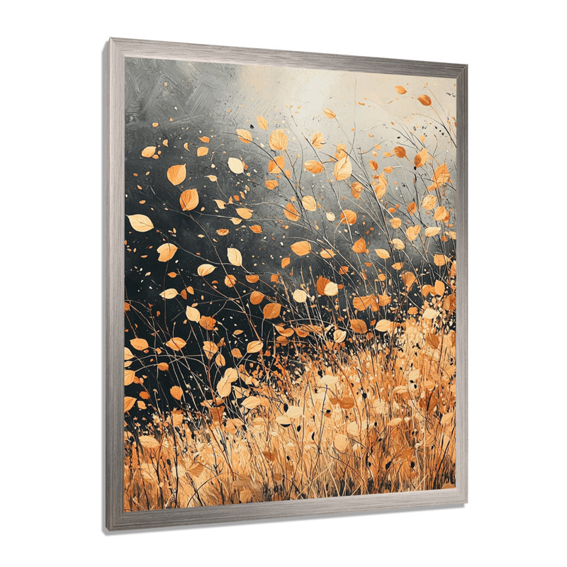 Jamila - Landscapes Canvas Wall Art, Argent argent, H 44 po x l 34 po, Reproduction encadrée d'une seule photo