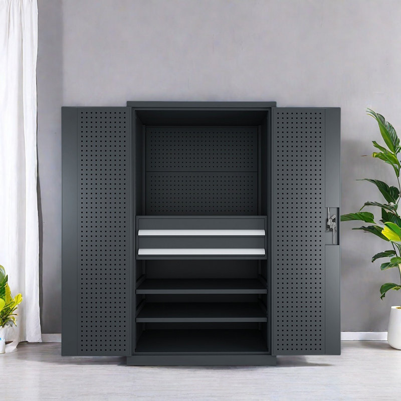 Multi-functional Large Capacity Garage Lockers, Black