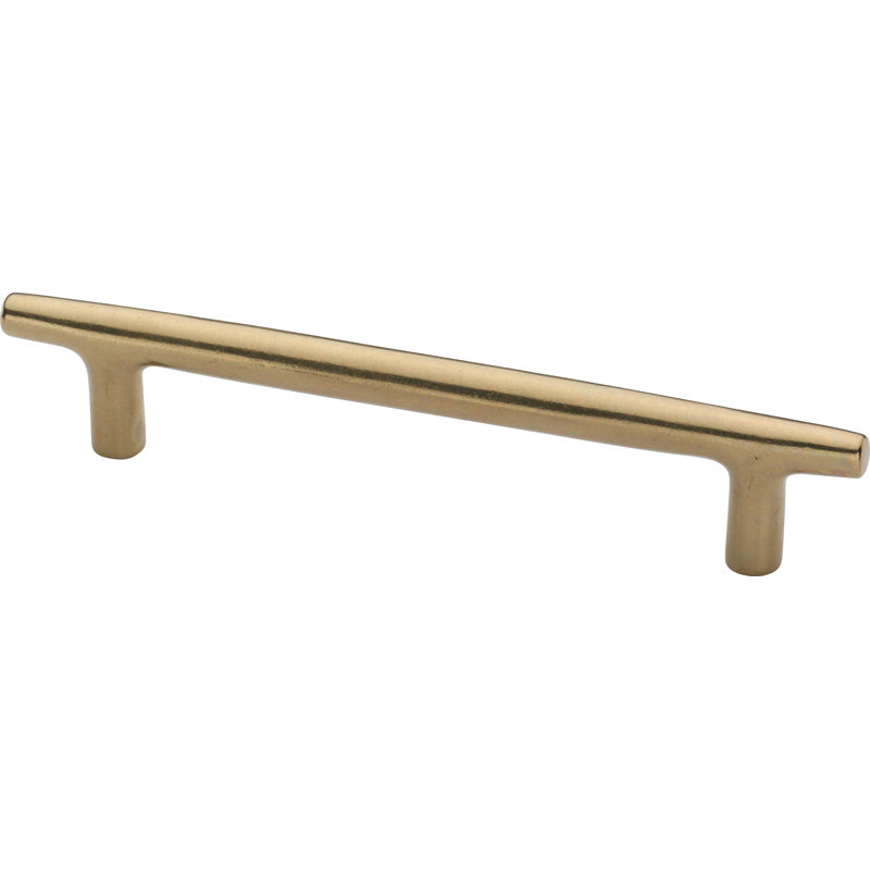 Tapered Bar Cabinet Pull, Natural Bronze, 7"