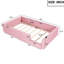 Pink Upholstered Twin Bed With Guardrail And Charging Station - Elegant Design, Functional Size Platform Full Length Wood Construction