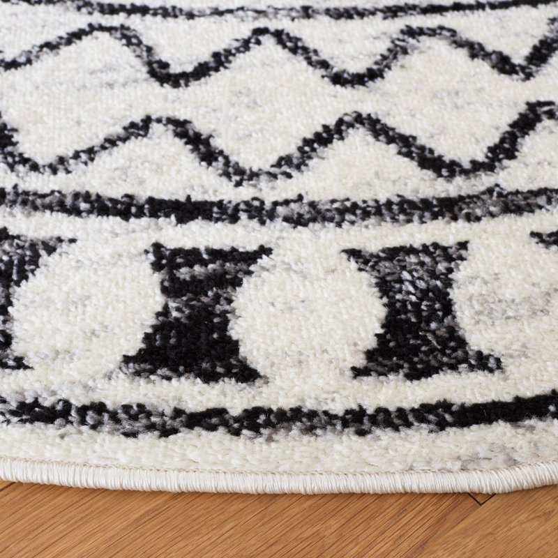 Tulum Performance Southwestern Rug, Round 6'7"